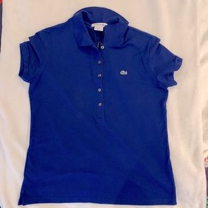 Women’s Lacoste polo shirt - size medium